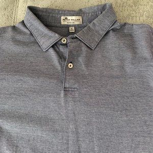 Peter Millar Casual Golf Polo Grey XL